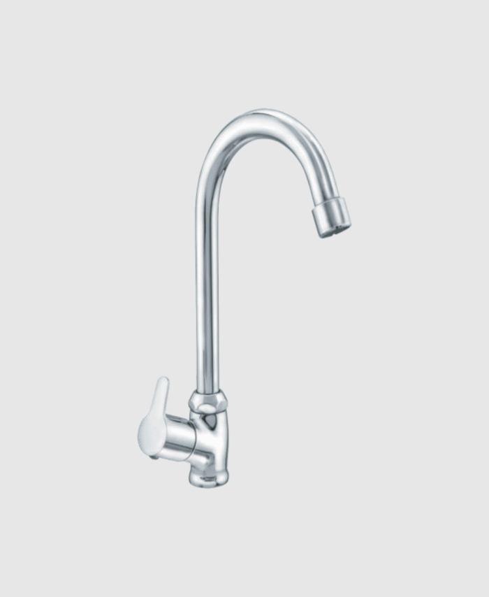 Pillar Cock Swivel Spout