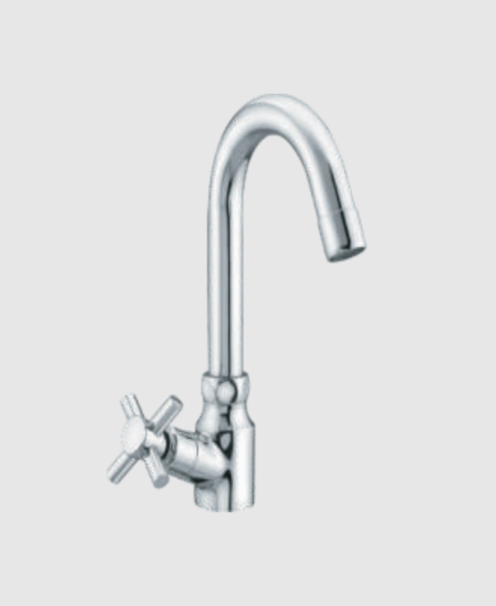 Pillar Cock Swivel Spout