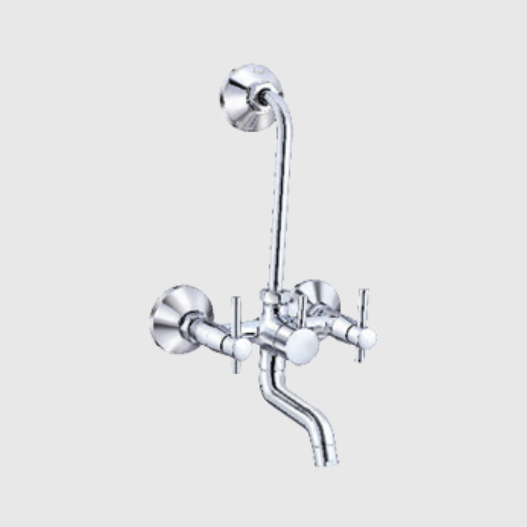 Wall Mixer 2-in-1 W/O Crutch/Bend (Tic-Tec)